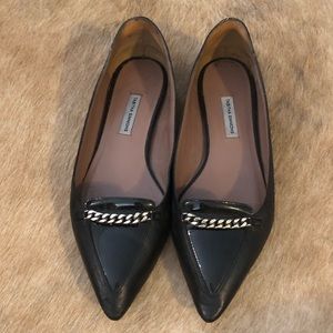 Tabitha Simmons Flats with chains